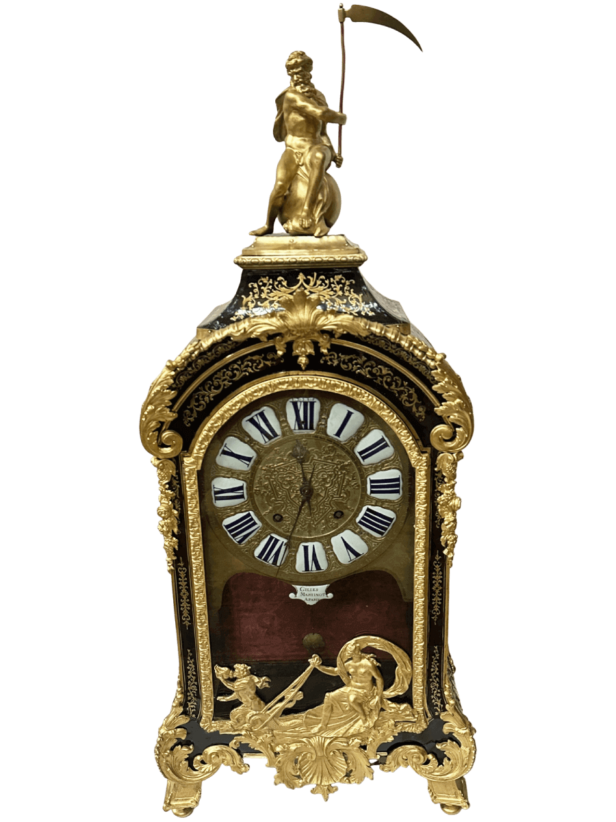 Après restauration. Pendule d'époque Louis XIV Après restauration. Pendule d'époque Louis XIV